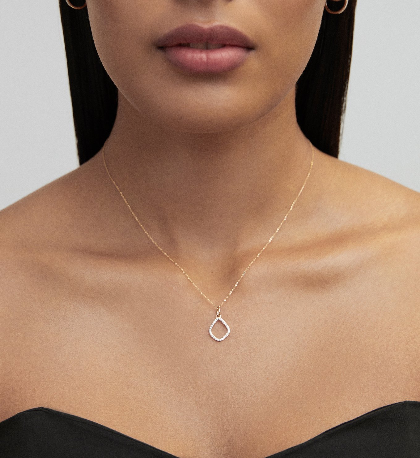 Lab Grown Diamond Riva Kite Pendant Charm Set Jewellery Sets Monica