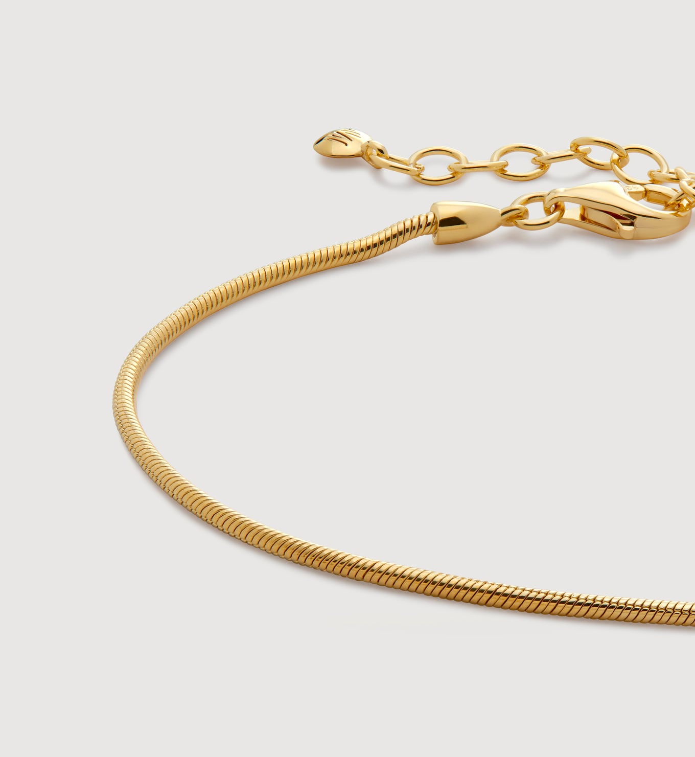 Ellie Vail Lourdes Round Snake Chain Bracelet