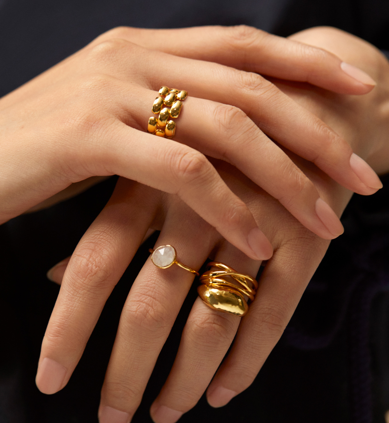 Heirloom Chain Ring, Size 7