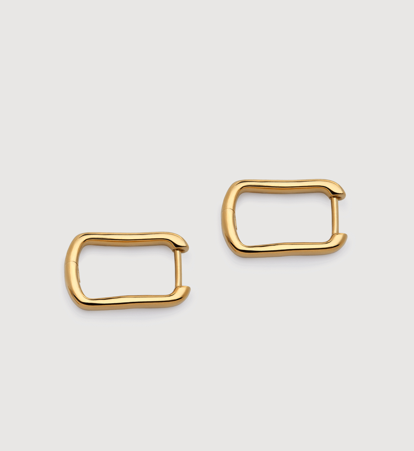 Alta Mini Huggie Earrings in 18k Gold Vermeil on Sterling Silver ...