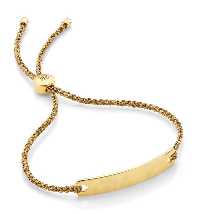 Gold Vermeil Havana Mini Friendship Bracelet - Gold Metallica - Monica Vinader