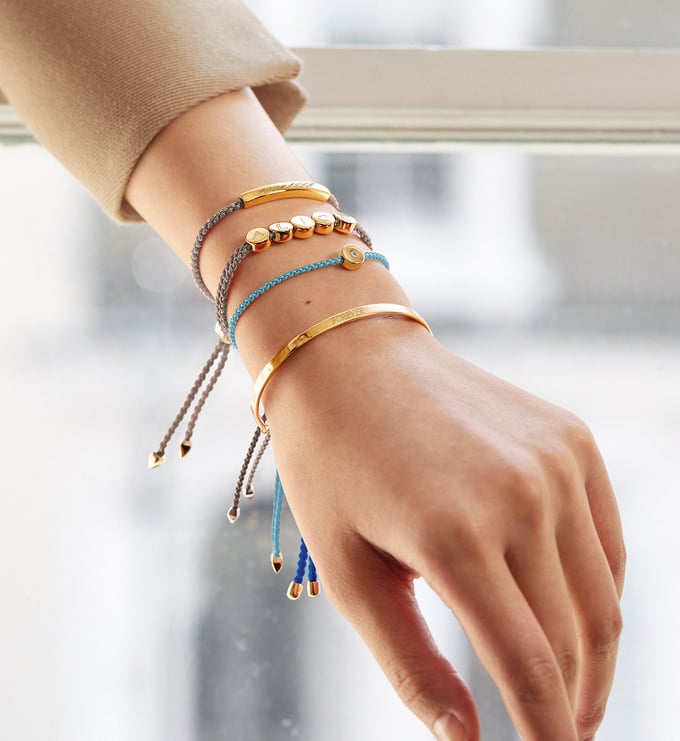 Linear Solo Friendship Diamond Bracelet 