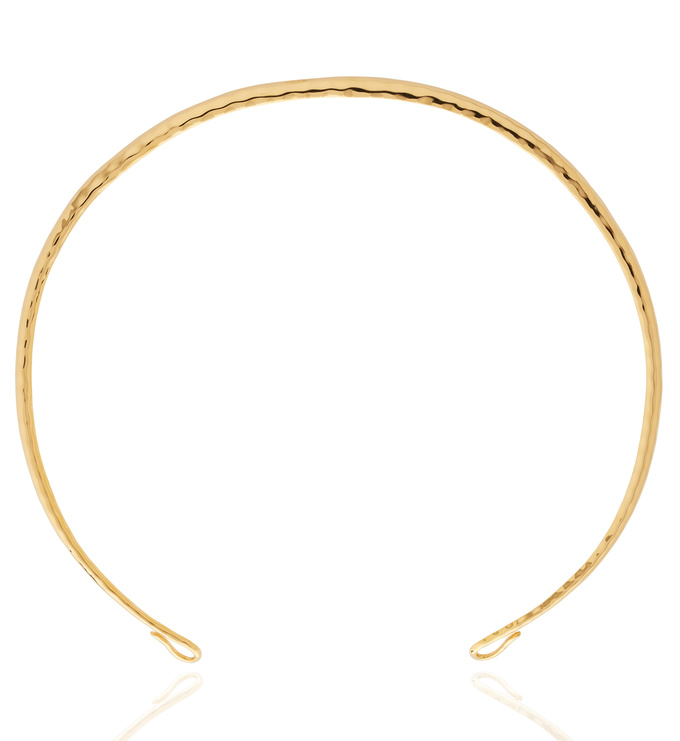 Gold Vermeil Doina Torc - Monica Vinader