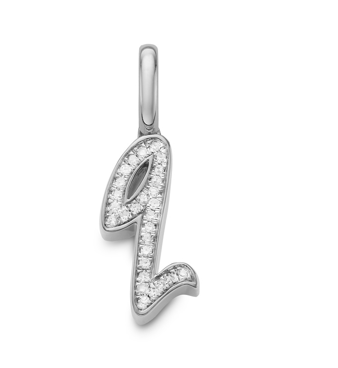 Diamond Alphabet Q