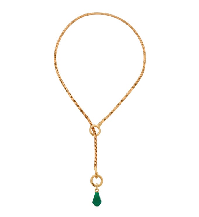 Doina Gemstone Lariat Set - Monica Vinader