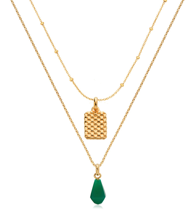 Doina Necklaces And Pendants Set Jewellery Sets Monica Vinader - Monica Vinader Pendant Gold Necklace