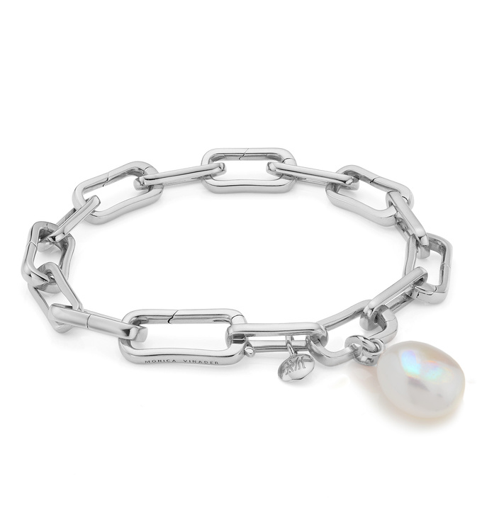 Alta Capture and Pearl Bracelet Set - Monica Vinader