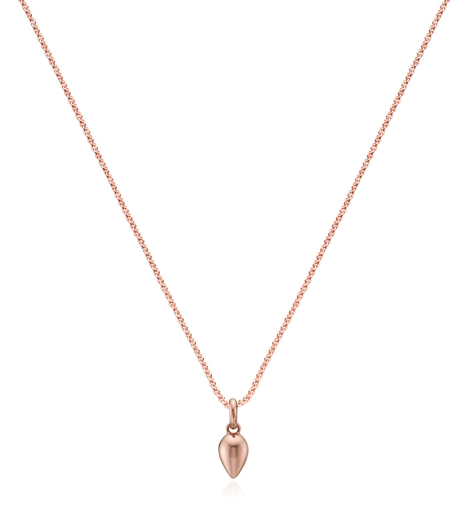 Rose Gold Vermeil Fiji Bud Necklace Set - Monica Vinader