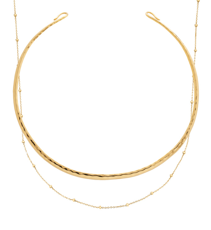 Doina Torc and Chain Set - Monica Vinader