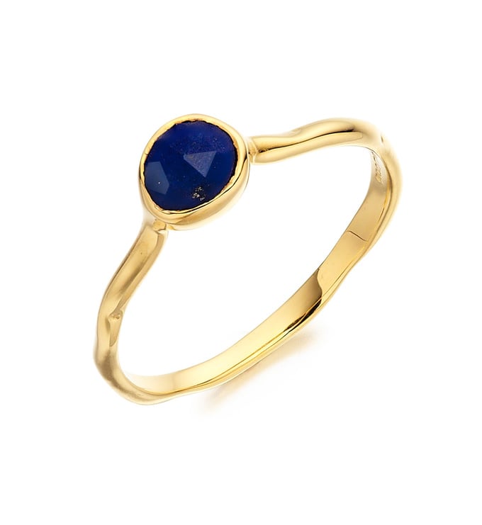 Siren Small Stacking Ring in 18ct Gold Vermeil On Sterling Silver and ...
