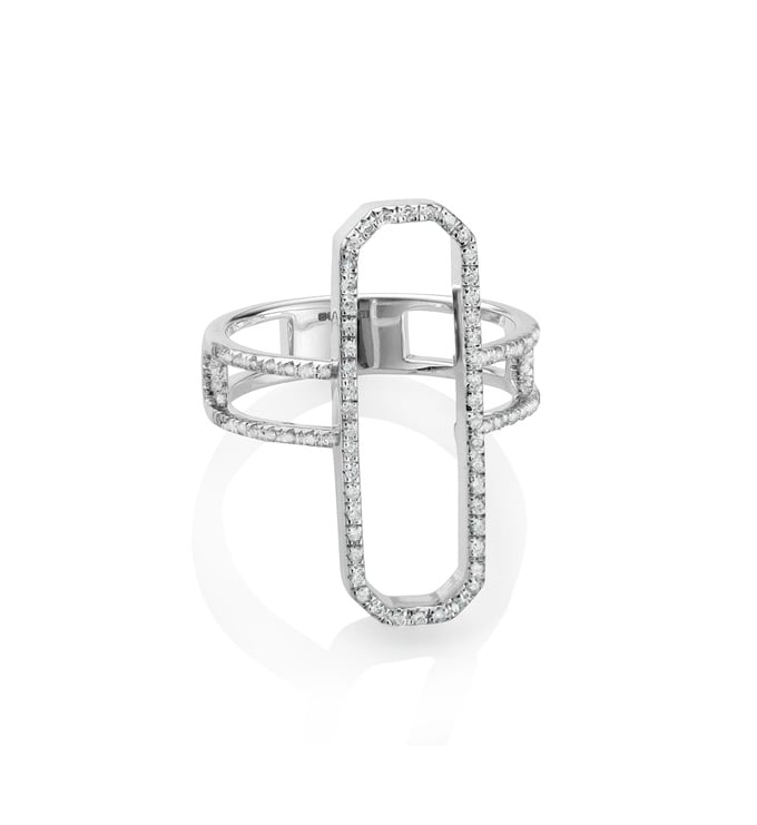 Naida Cocktail Ring - Diamonds
