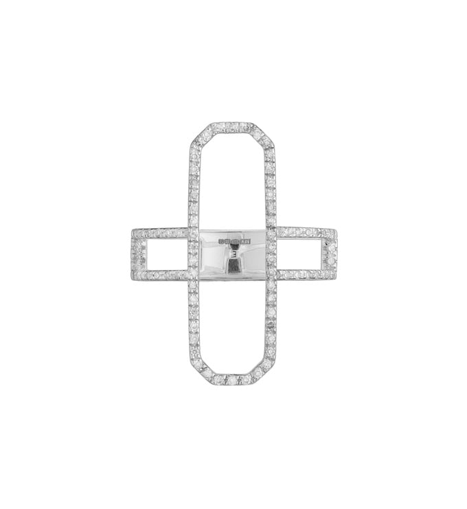 Naida Cocktail Ring - Diamonds