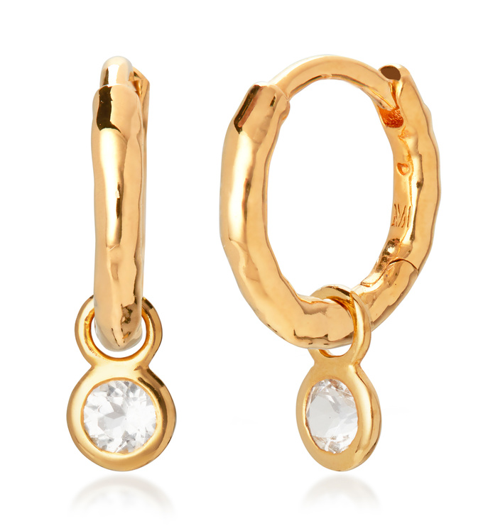 Linear Diamond Earring Set Jewellery Sets Monica Vinader