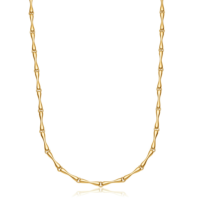 Gold Vermeil Nura Reef Necklace - Monica Vinader