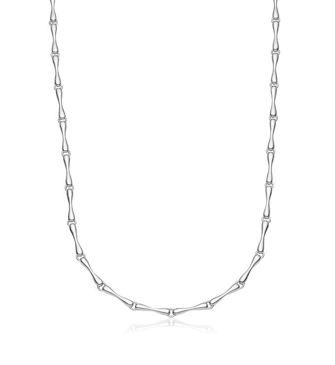 Nura Reef Necklace in Sterling Silver | Jewellery by Monica  display picture 1