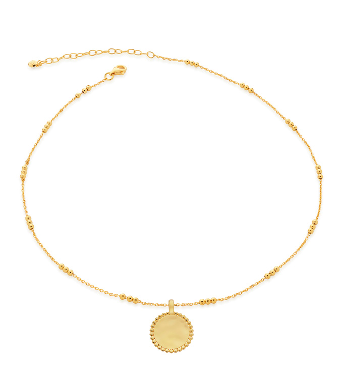 Deia and Triple Beaded Choker Necklace 