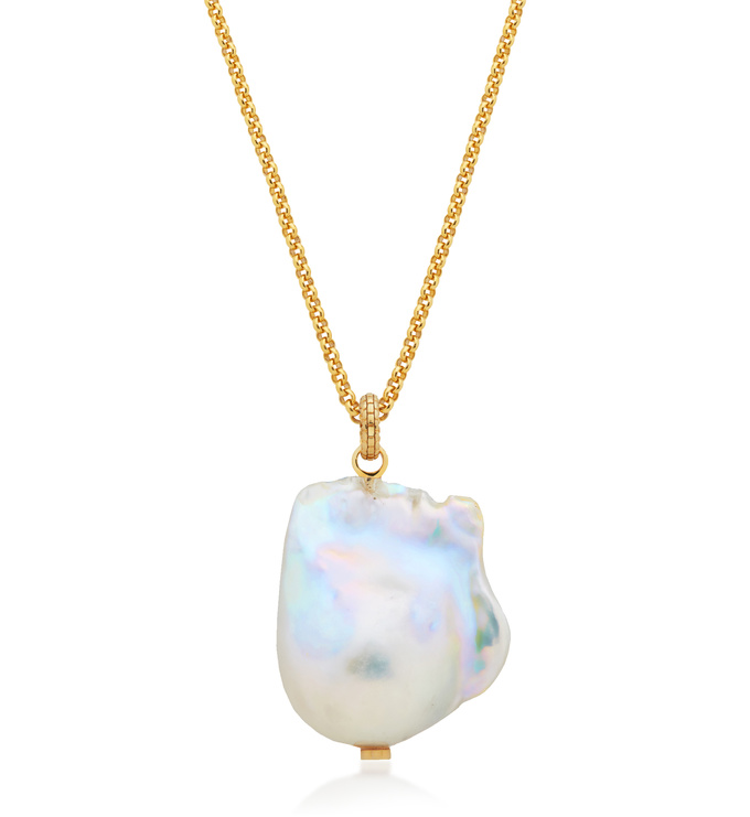 Doina Baroque Pearl and Vintage Necklace Set  - Monica Vinader