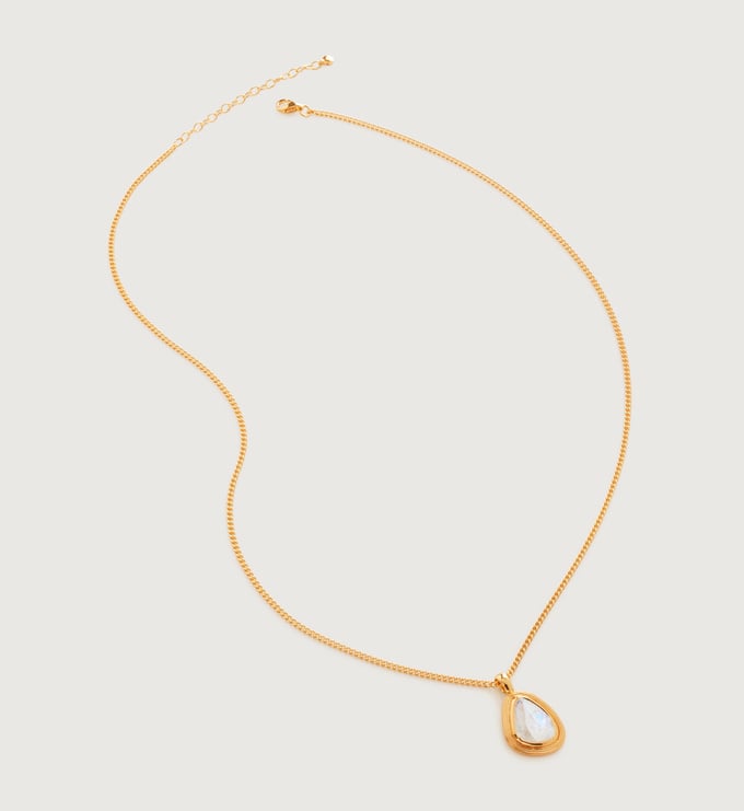 Amulet Necklace in 18ct Gold Vermeil On Sterling Silver and