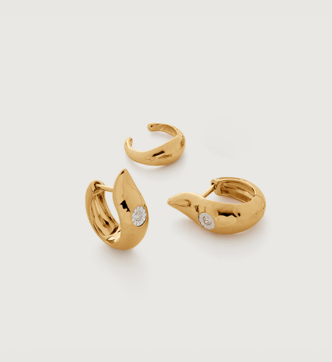 Deia Diamond Ear Stack | Jewellery Sets | Monica Vinader
