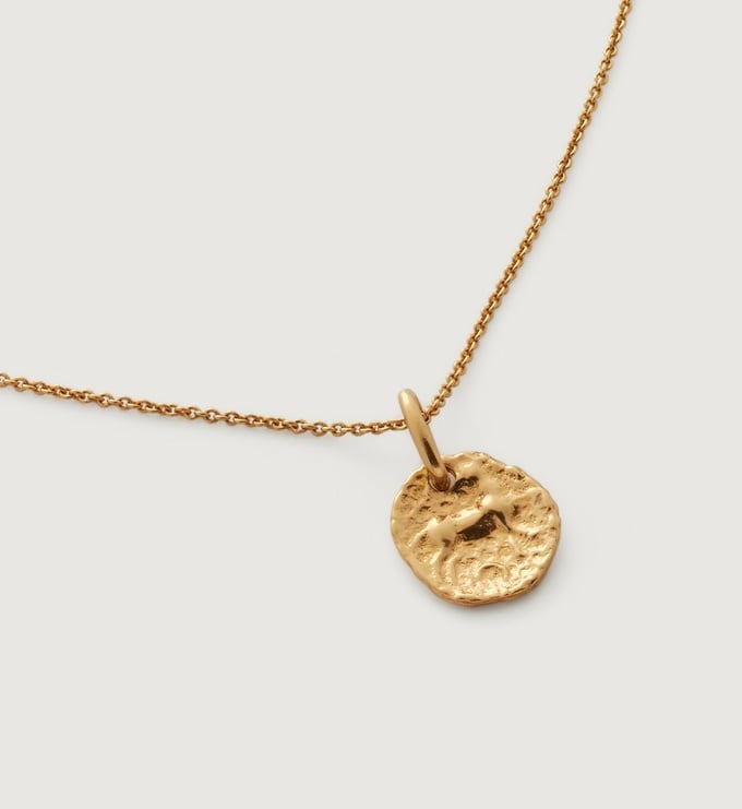 Siren Small Coin Chain Necklace - Monica Vinader