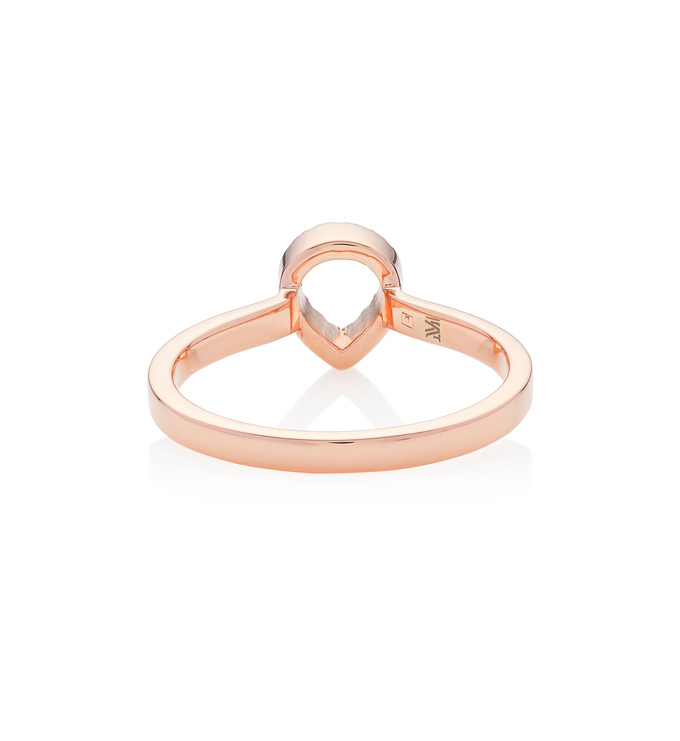 RP Naida Mini Lotus Open Ring - Diamond
