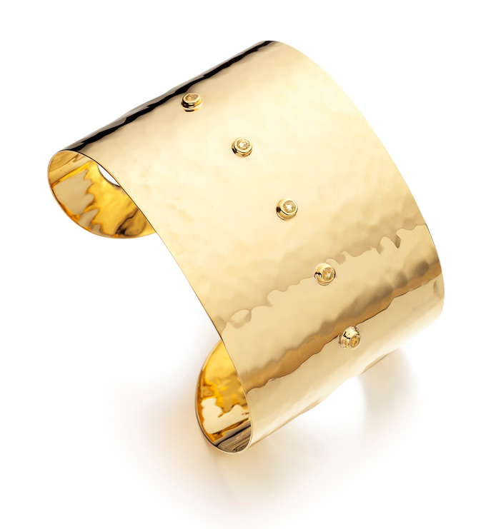 Ava Cuff - Yellow Sapphire - Monica Vinader