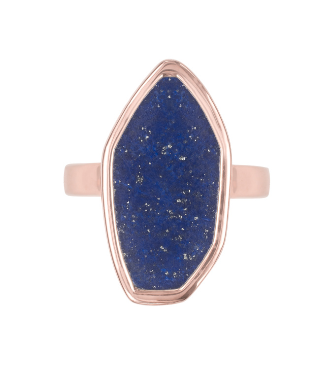Atlantis Flint Ring in 18ct Rose Gold Vermeil On Sterling Silver and ...