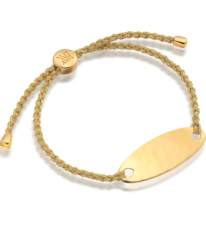 Gold Vermeil Bali Friendship Bracelet - Gold Metallica - Gold Metallica - Monica Vinader