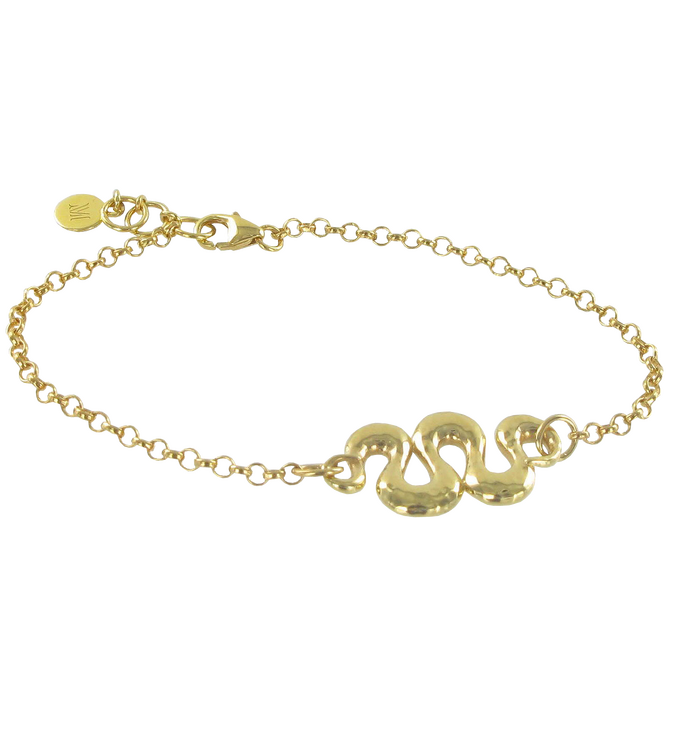 Gold Vermeil Juno Bracelet - Monica Vinader