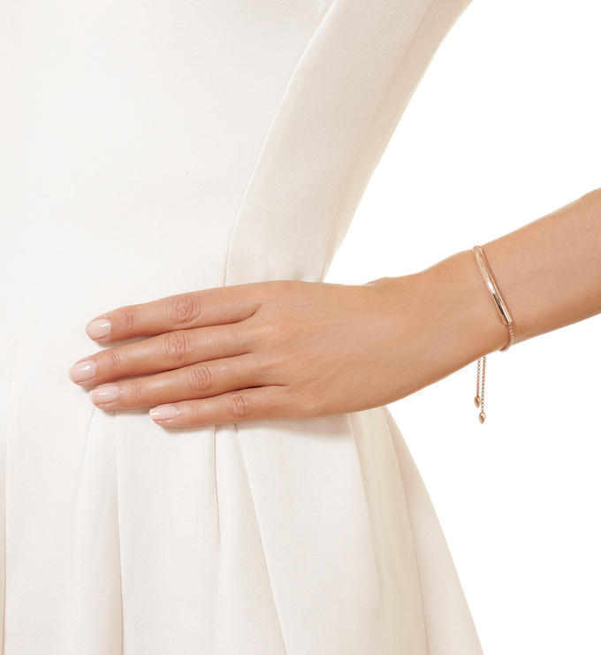 Rose Gold Esencia Diamond Toggle Bracelet