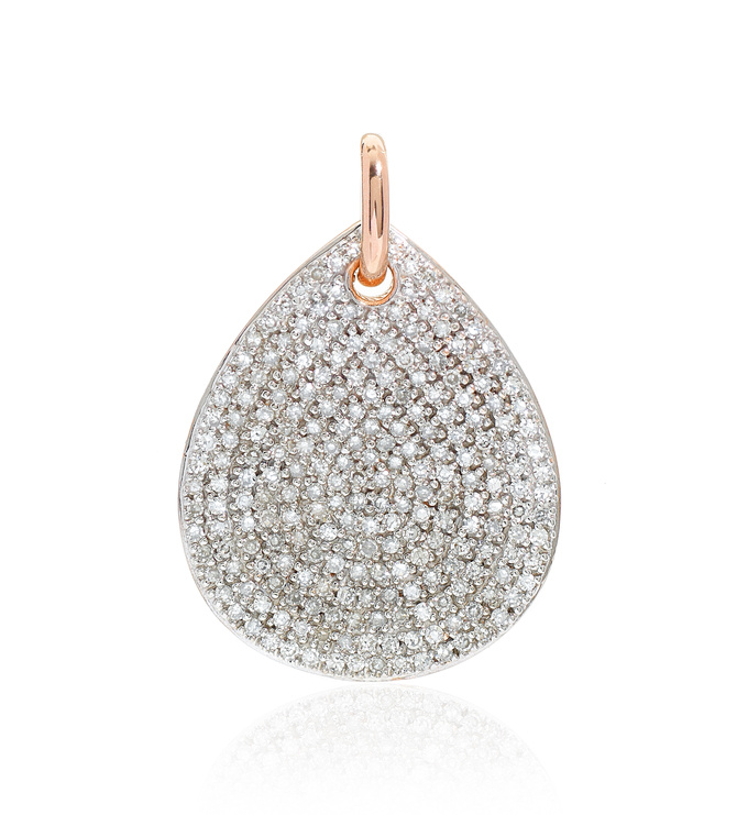 Rose Gold Vermeil Alma Pendant - Diamond