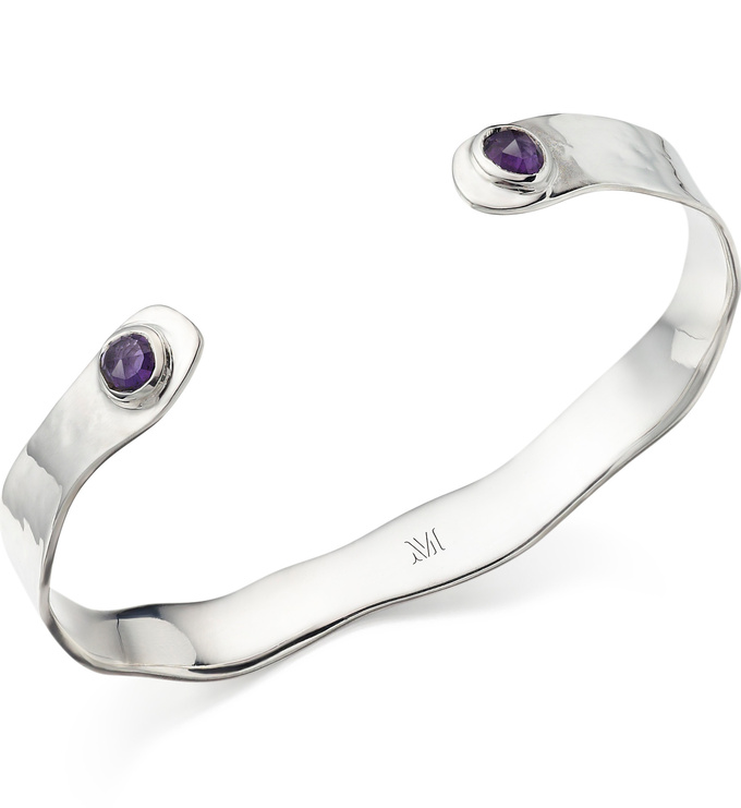 Sterling Silver Siren Cuff - Monica Vinader