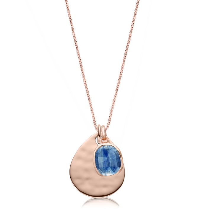 Siren and Ziggy Petal Pendant Charm Necklace Set - Monica Vinader