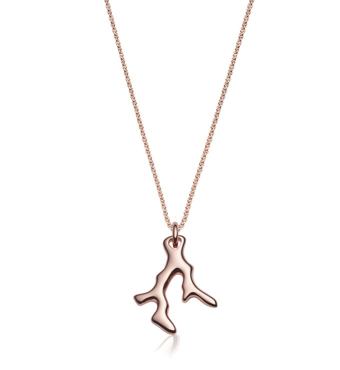 Nura Mini Reef Pendant Charm Necklace Set - Monica Vinader