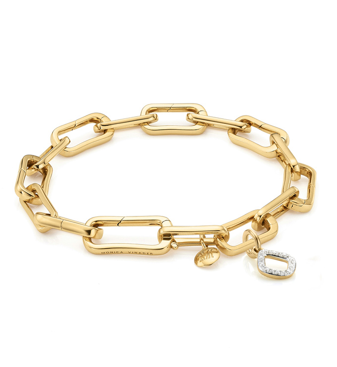 Alta Capture and Riva Mini Kite Diamond Bracelet Set - Monica Vinader