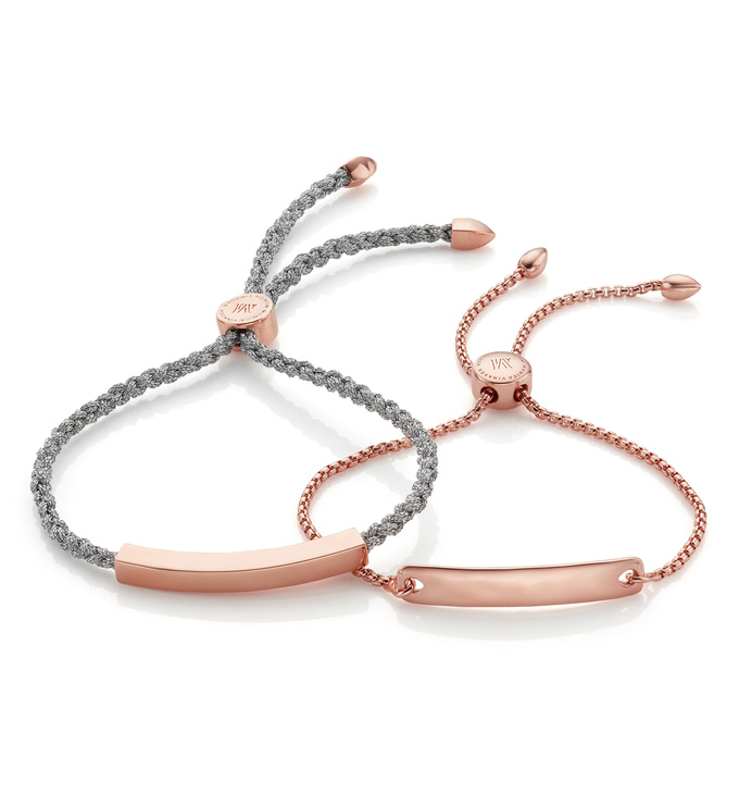 Linear and Havana Chain Friendship Bracelet Set - Monica Vinader