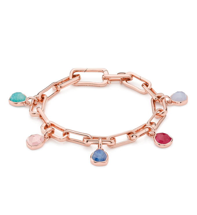 Alta Capture Charm Bracelet Set - The Gemstone Hunter - Monica Vinader