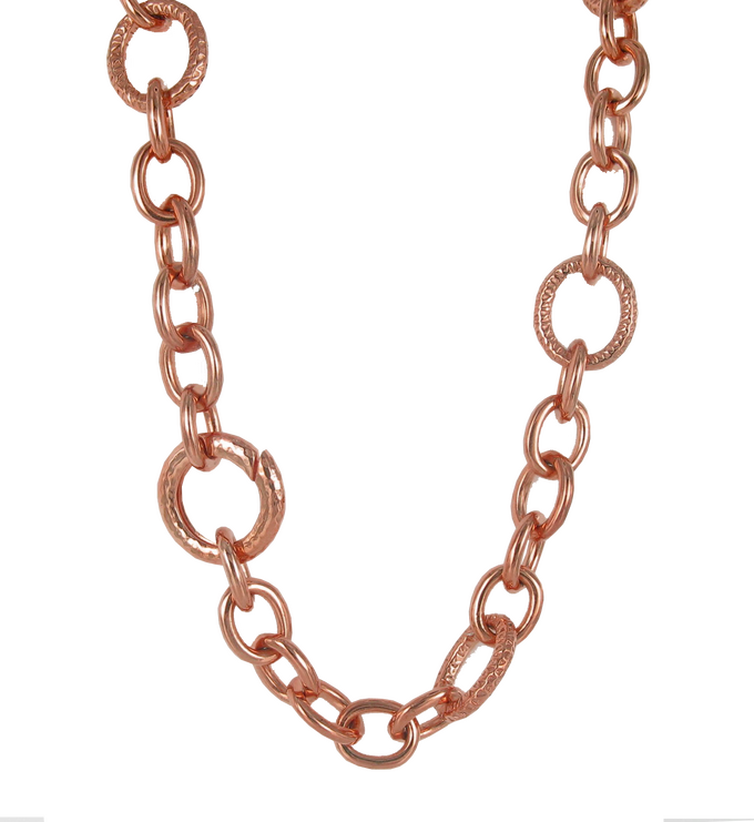 Rose Gold Vermeil Capture Necklace - Monica Vinader