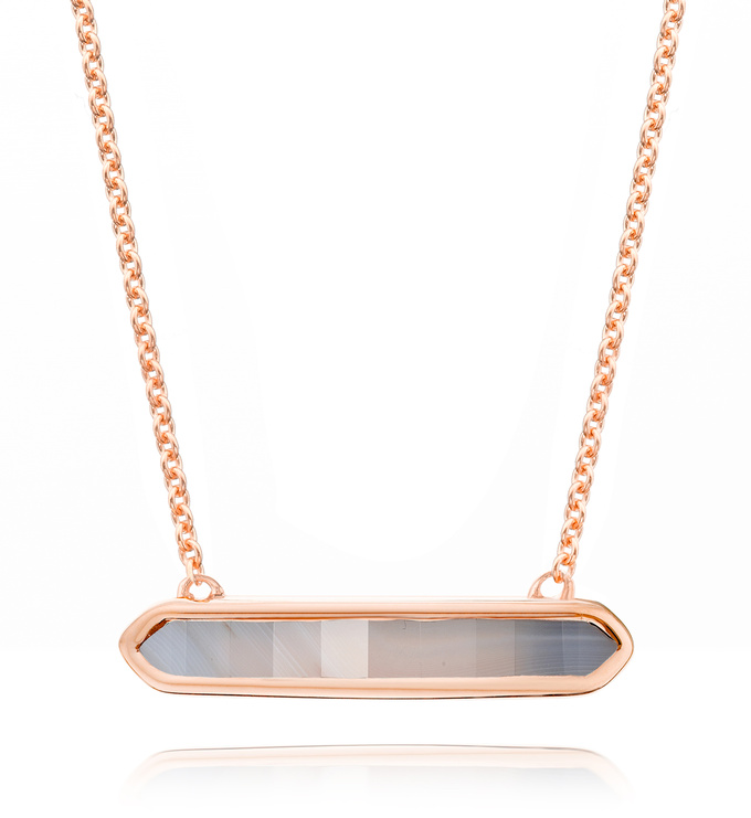 Rose Gold Vermeil Baja Necklace - Monica Vinader