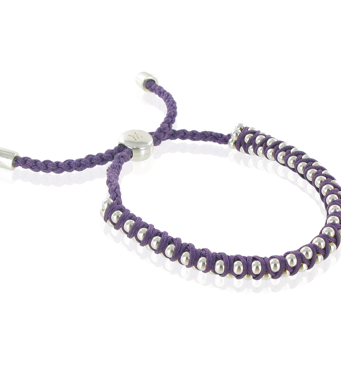 Sterling Silver Rio Bracelet - Large - Prosperity - Monica Vinader