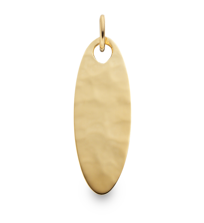 Gold Vermeil Ava Pendant Charm - Monica Vinader