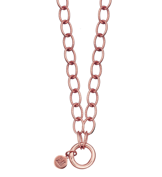 Rose Gold Vermeil 32"/81cm Lungo Chain Necklace - Monica Vinader