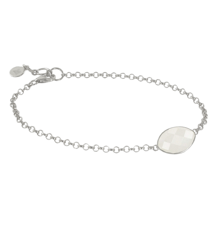 Sterling Silver Nugget Bracelet - Monica Vinader