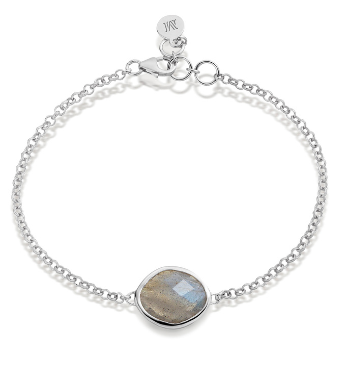 Sterling Silver Nugget Bracelet - Monica Vinader