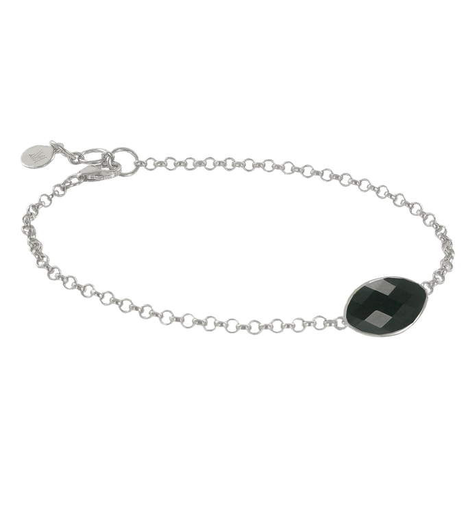Sterling Silver Nugget Bracelet - Monica Vinader