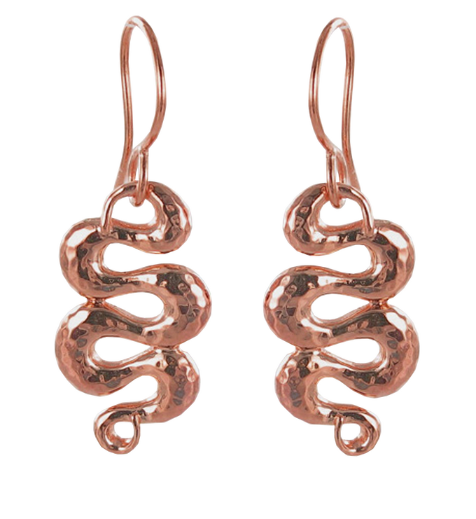 Rose Gold Vermeil Juno Earrings - Monica Vinader