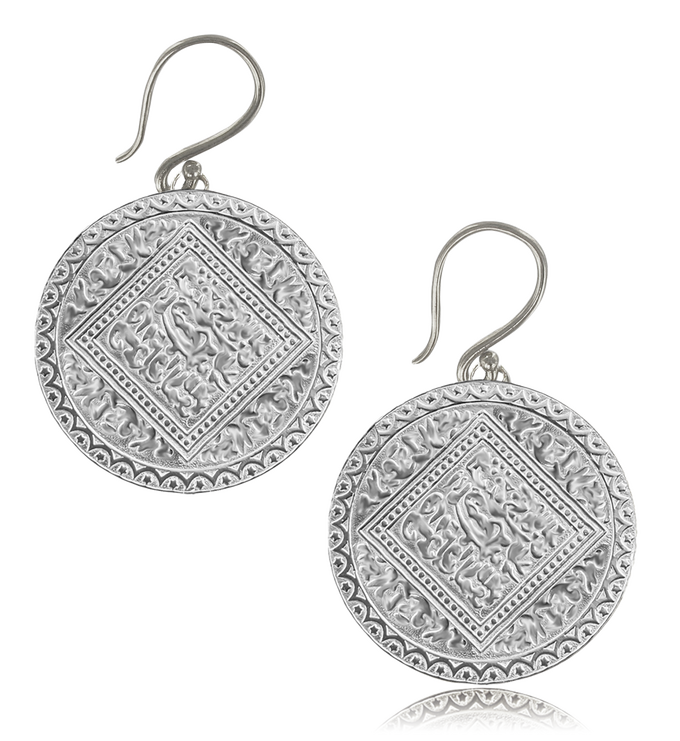Sterling Silver Marie Earrings - Monica Vinader