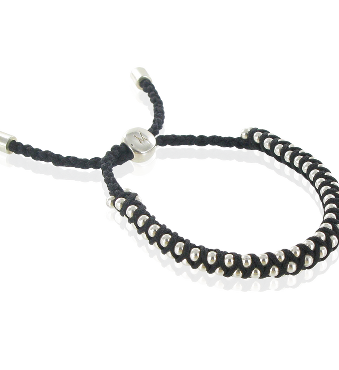 Sterling Silver Rio Bracelet - Large - Energy - Monica Vinader
