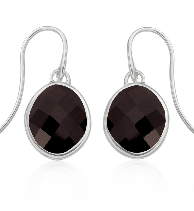 Sterling Silver Small Nugget Earrings - Monica Vinader