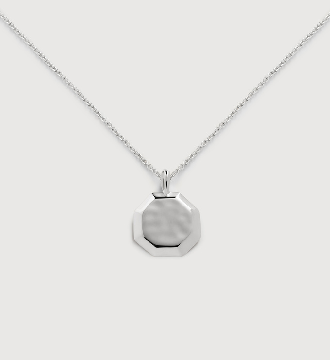 Octagonal Pendant Necklace Set - Monica Vinader